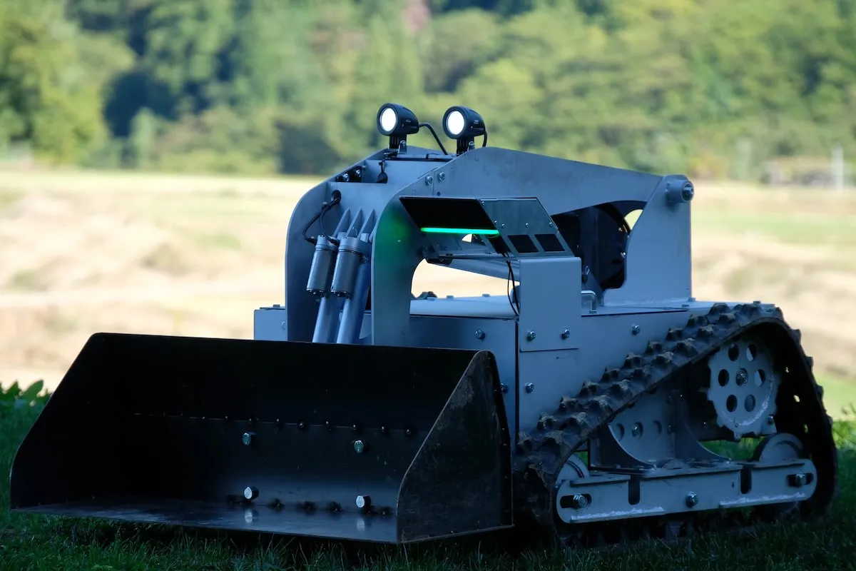 暗い中でのながおか雪二郎